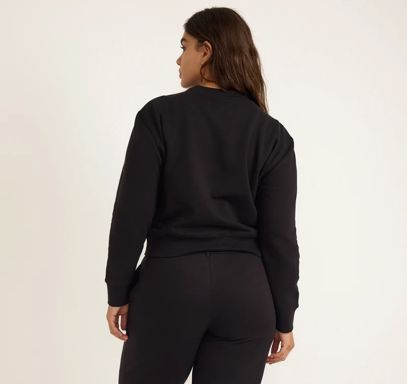 Weekend Crop Crewneck
