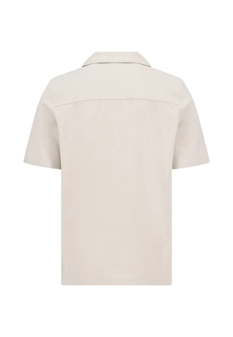 Resort Shirt, structured jersey