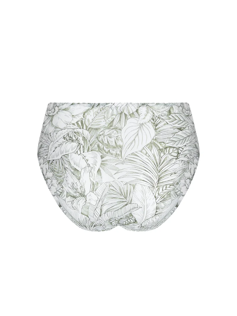 Antigel von Lise Charmel – Echappee Green High Waist Slip Toile Green