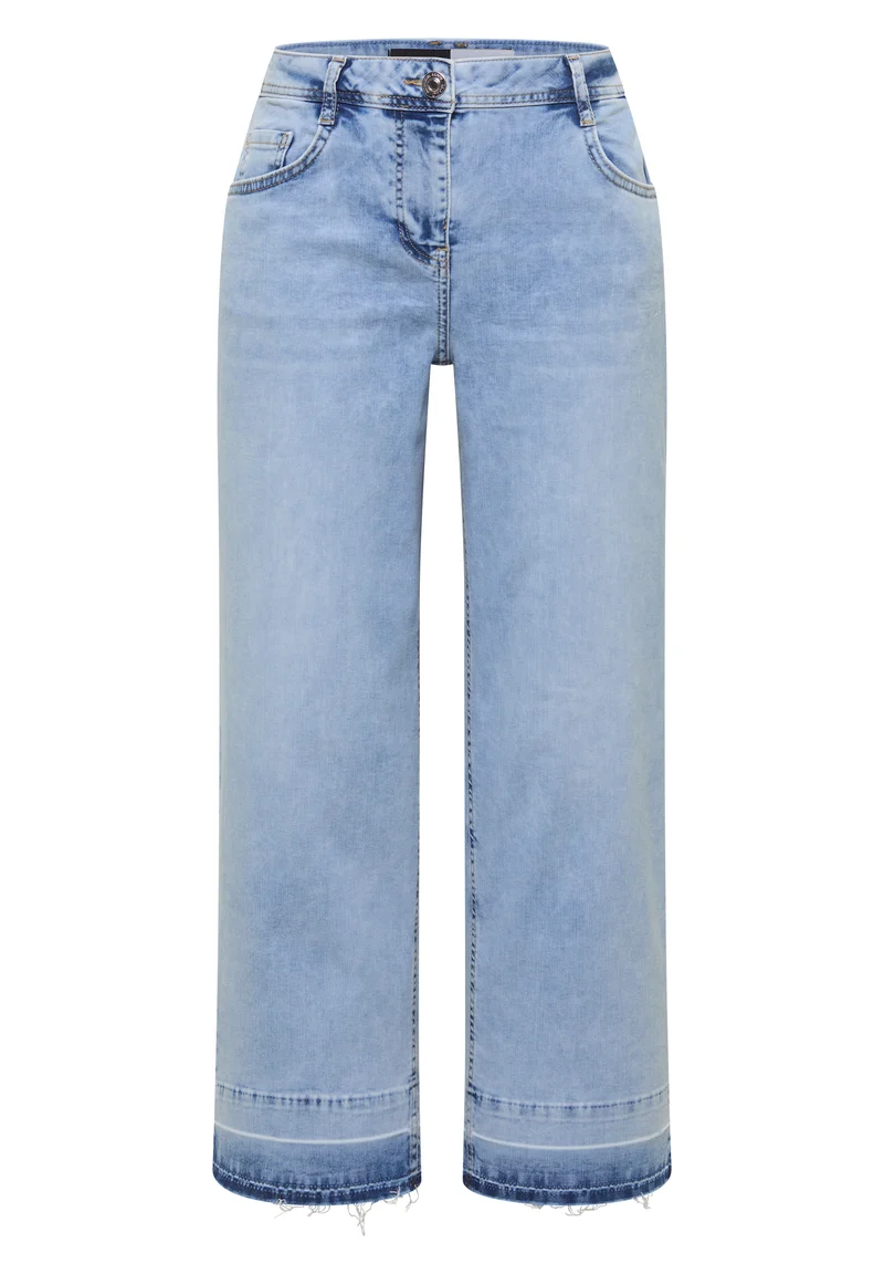 7/8 Wide Leg Jeans im Loose Fit