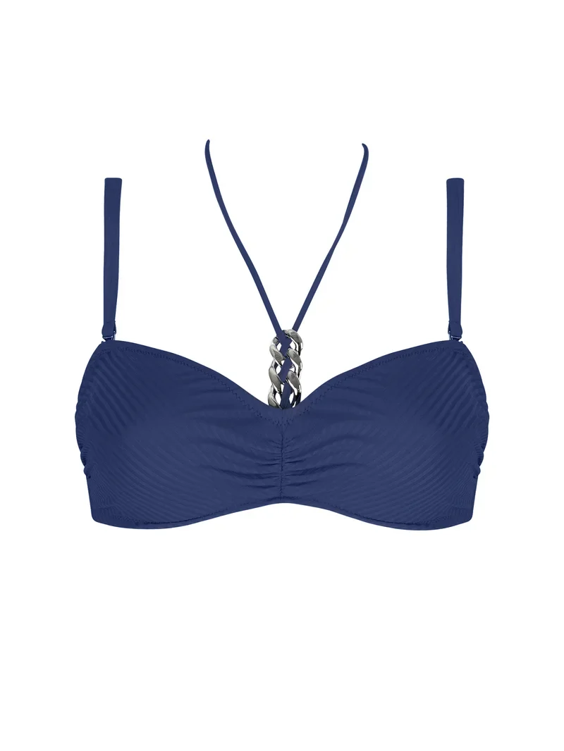 Antigel Bademode von Lise Charmel – La Stricto Chic Fuller Cup Trägerloser Bikini Stricto Marine