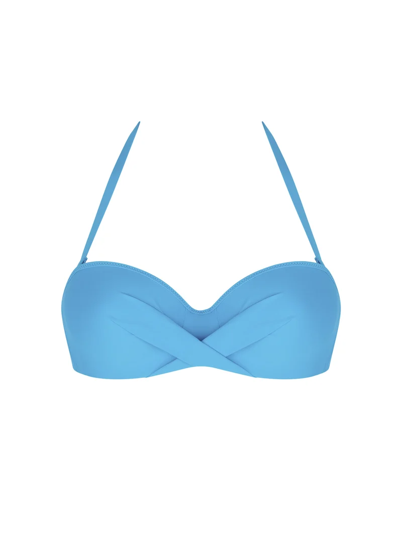 Antigel Bademode von Lise Charmel – La Chiquissima Soft Bandeau trägerloser Bikini Bleu Azur