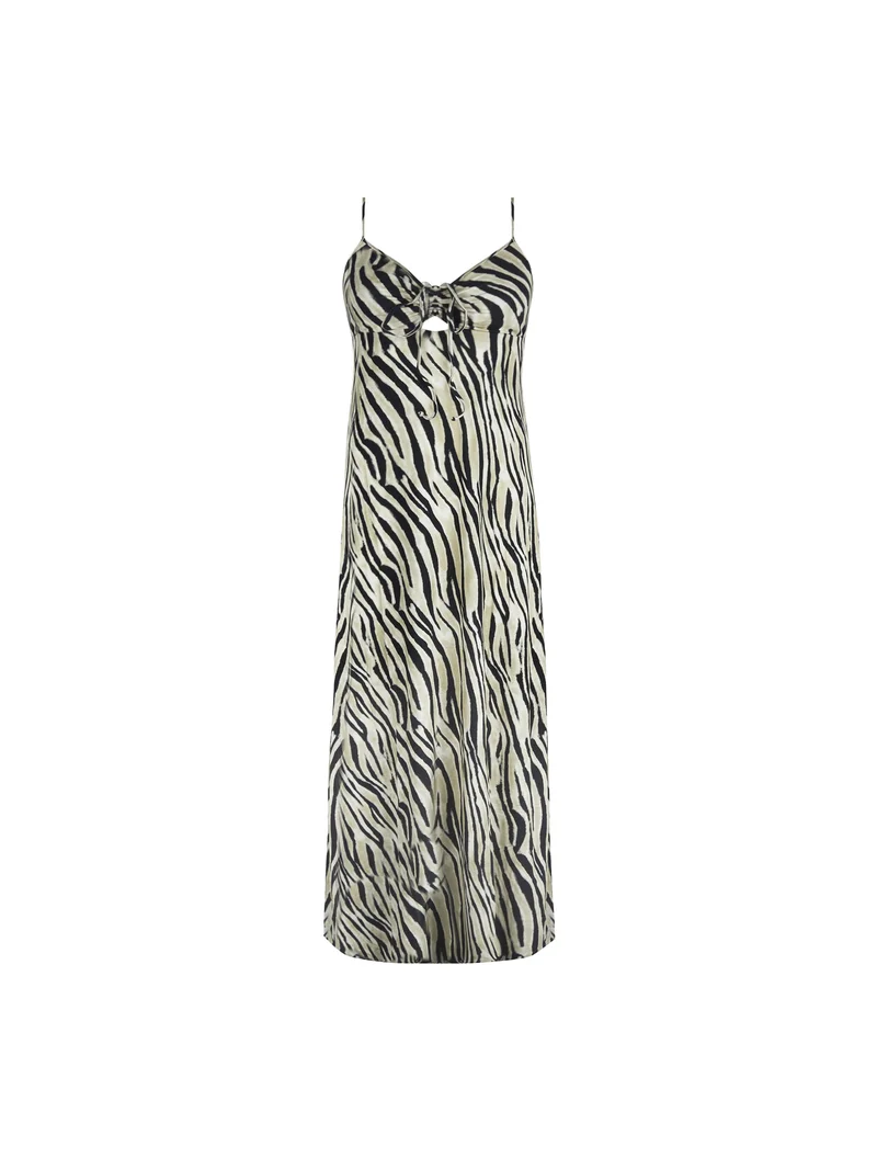 Antigel Bademode von Lise Charmel – La Tigre Blanc Maxikleid Tigre Bronze