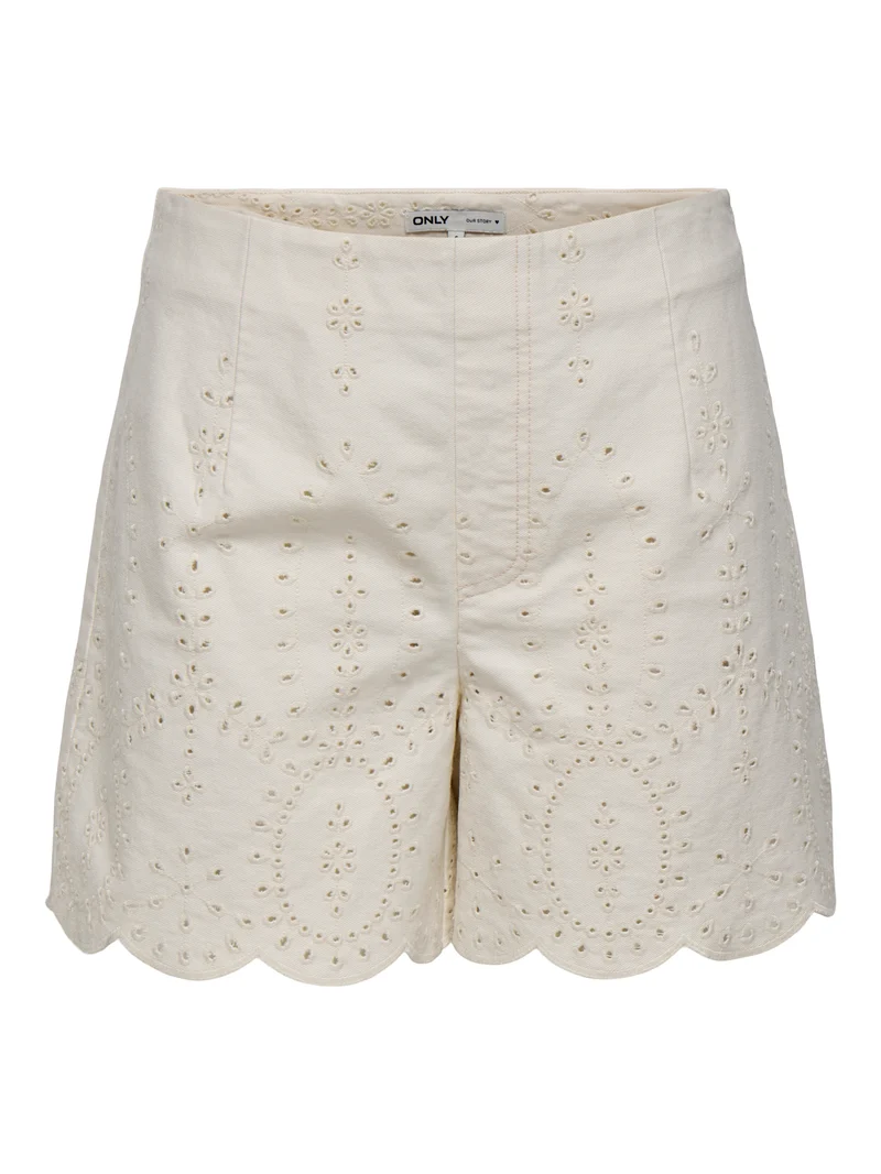 ONLELSA CROCHET SHORTS OTW