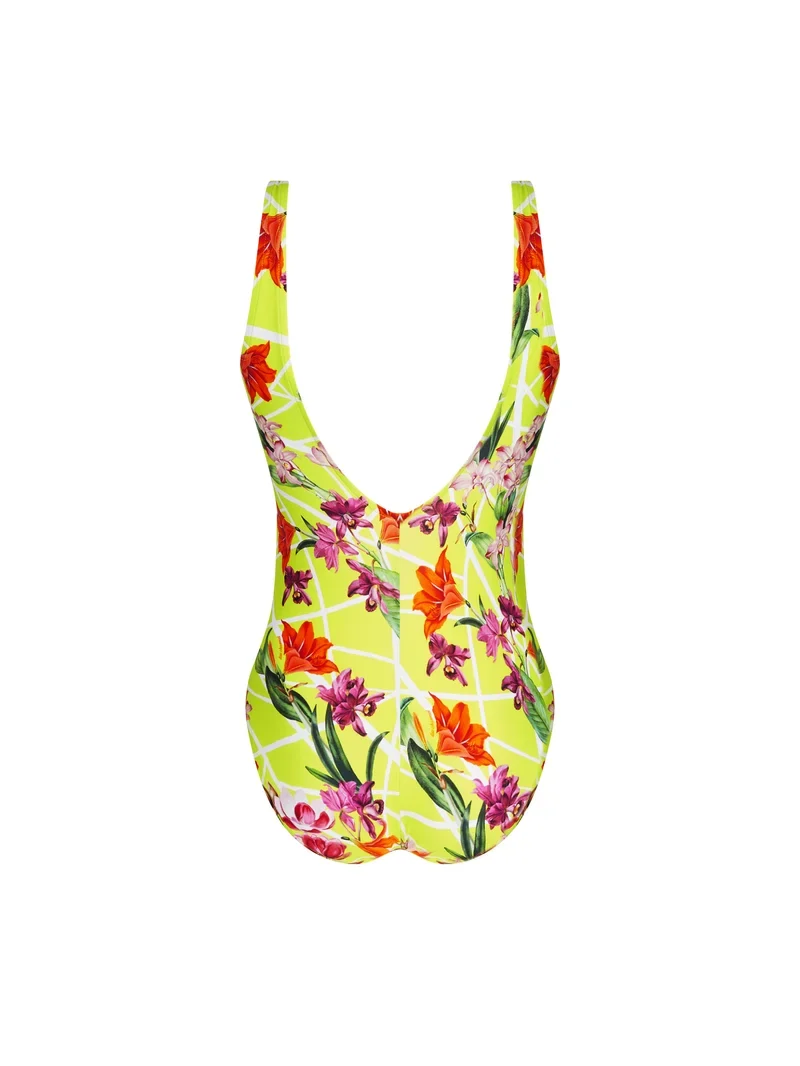 Lise Charmel Bademode – Fleurs Splendeur Wireless Badeanzug Splendeur Lime