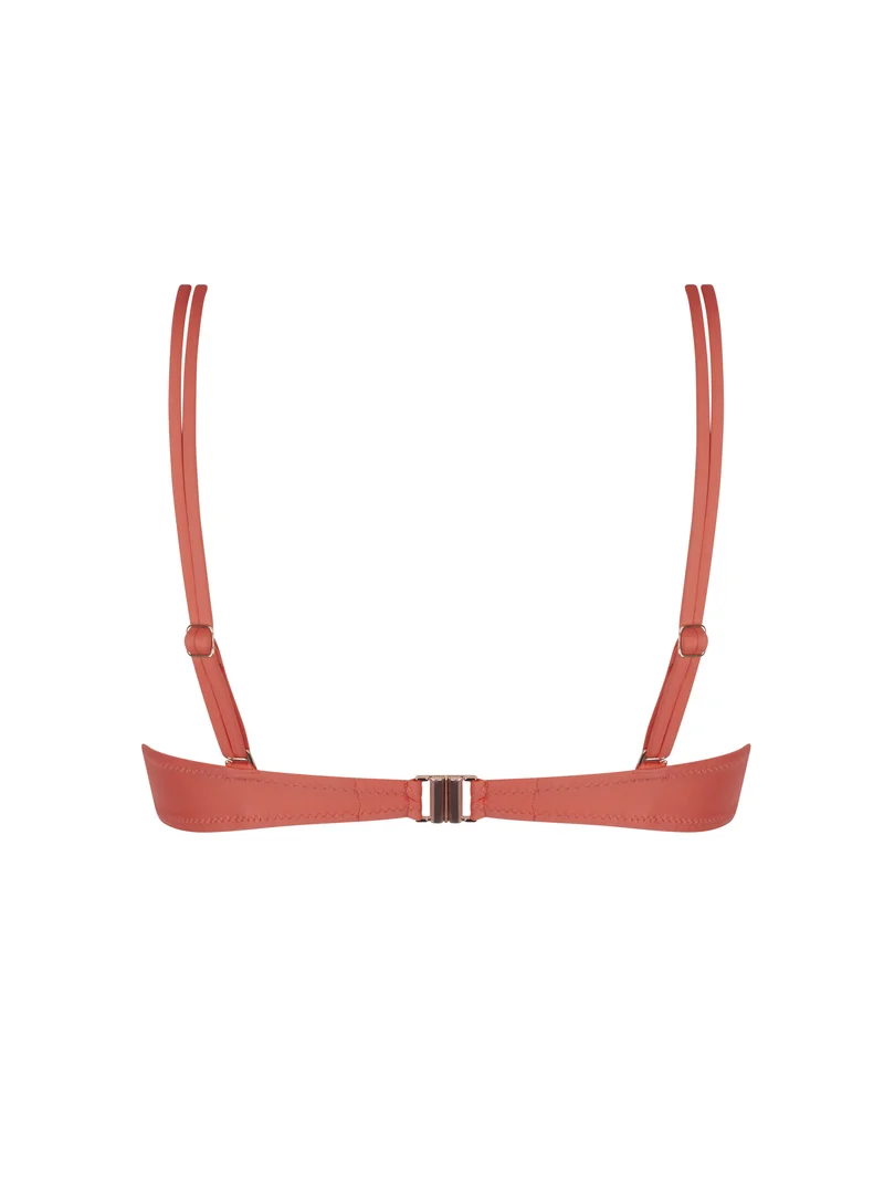 Antigel Swimwear von Lise Charmel – La Smartissime Gepolsterter Bikini Koralle Bronze