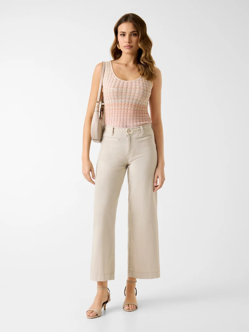 ZOYA CROP LEG BRAIDED
