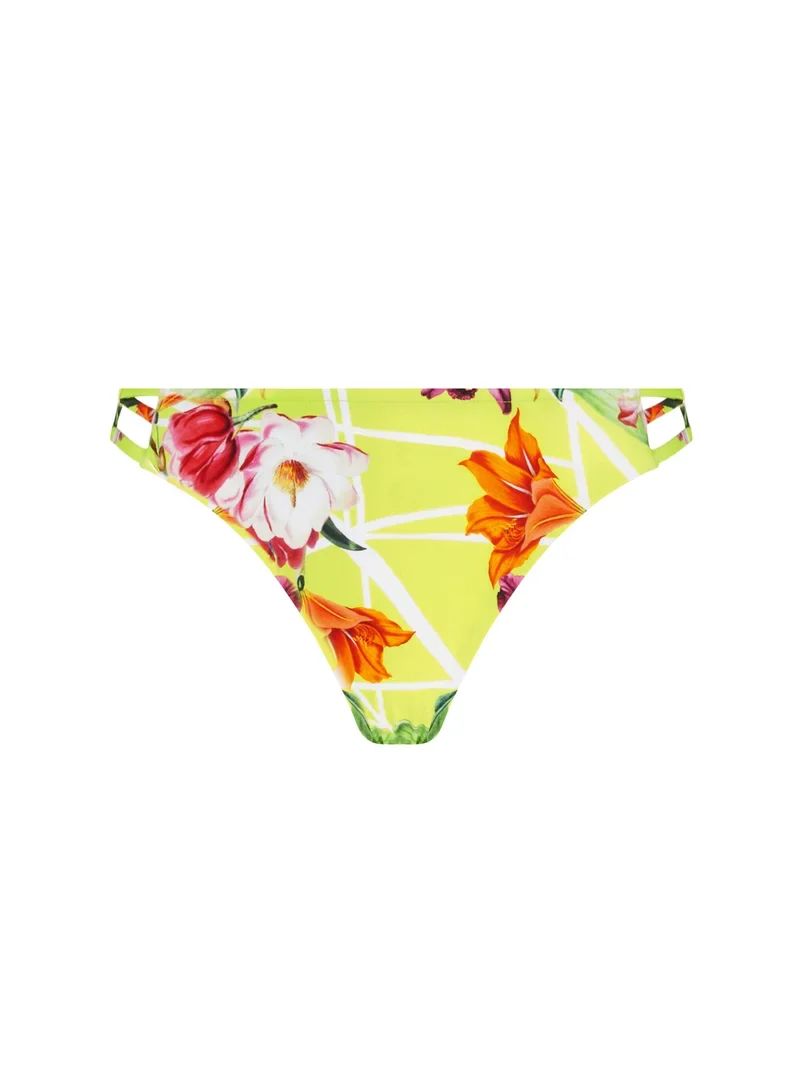 Lise Charmel Bademode – Fleurs Splendeur Low Waist Brasilianischer Bikini Splendeur Limette
