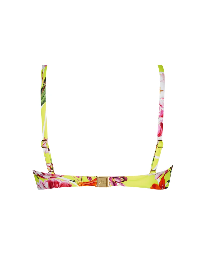 Lise Charmel Bademode - Fleurs Splendeur Cropped Bustier BIkini Splendeur Lime