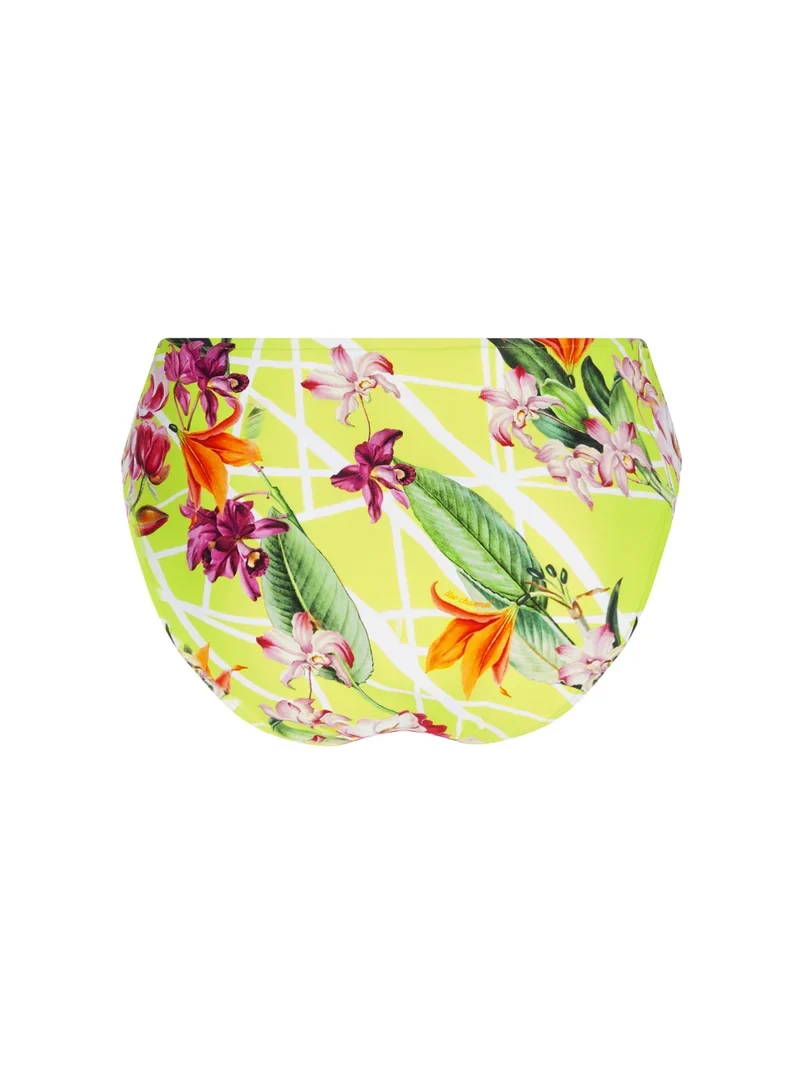 Lise Charmel Bademode – Fleurs Splendeur Klassischer Bikini mit Bändern Splendeur Limette