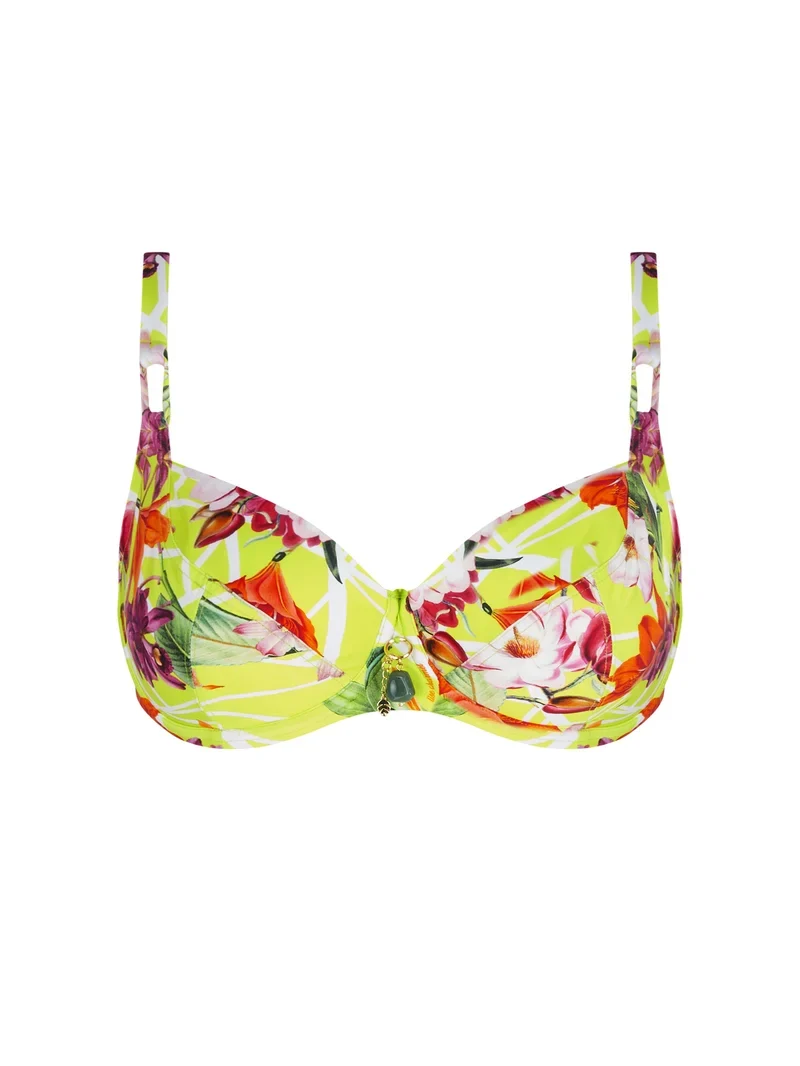 Lise Charmel Bademode - Fleurs Splendeur Balconet Bikini Splendeur Lime
