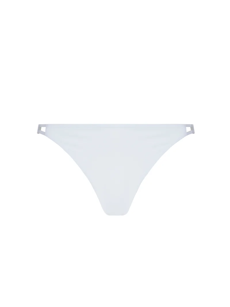 Lise Charmel Bademode - Eclat D'argent Bikini mit schmalen Seiten, Weiß/Ahorn