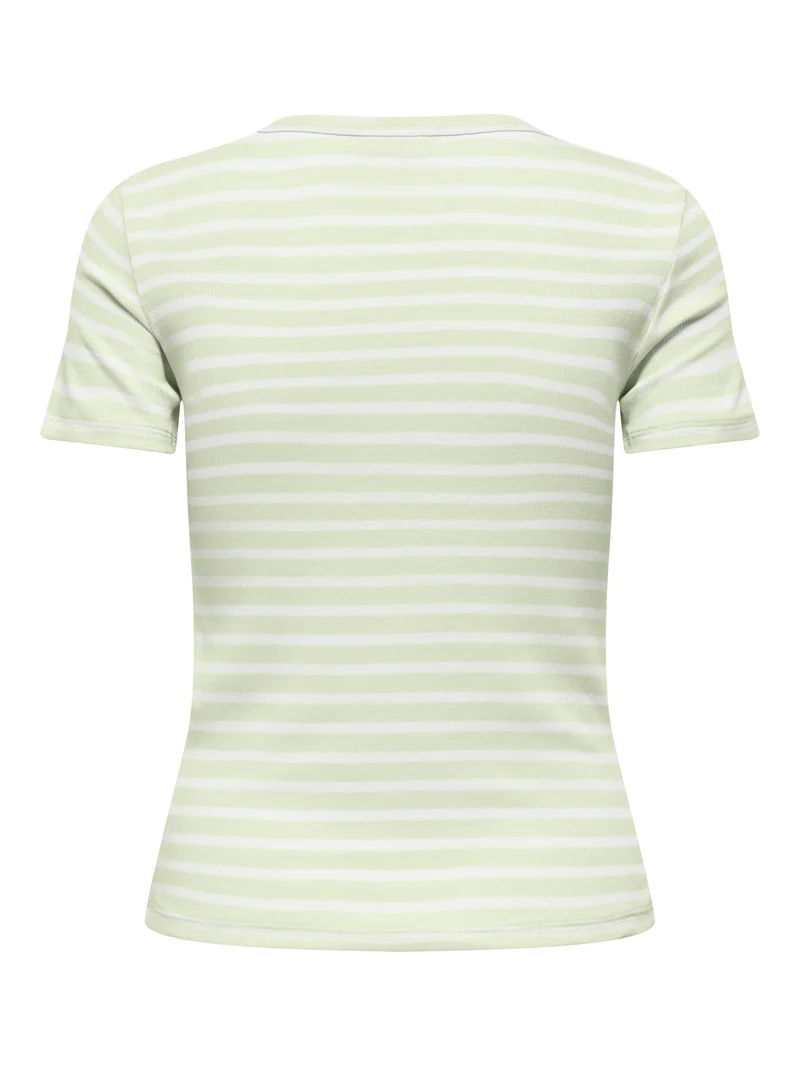 JDYLUCKY SS O NECK STRIPE TOP JRS DIA
