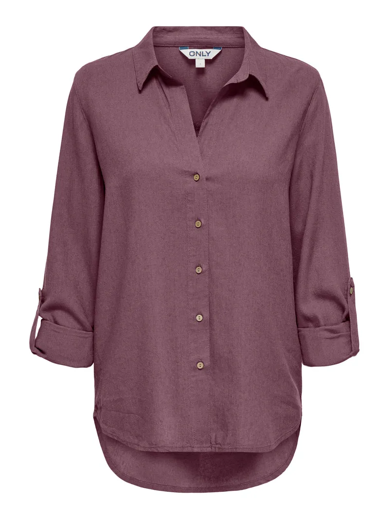 ONLGOA 3/4 STRAP LINEN BL SHIRT CC PNT