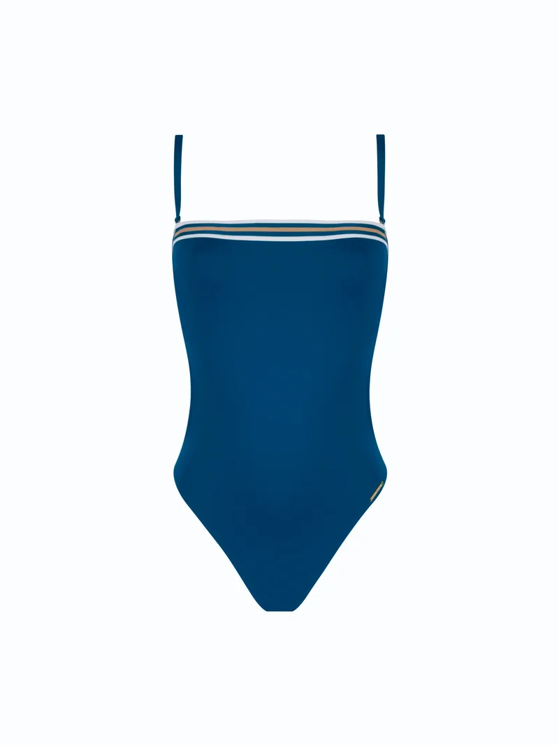 Lise Charmel Bademode - Energie Nautique Soft Cup trägerloser Badeanzug Atlantis Nautique