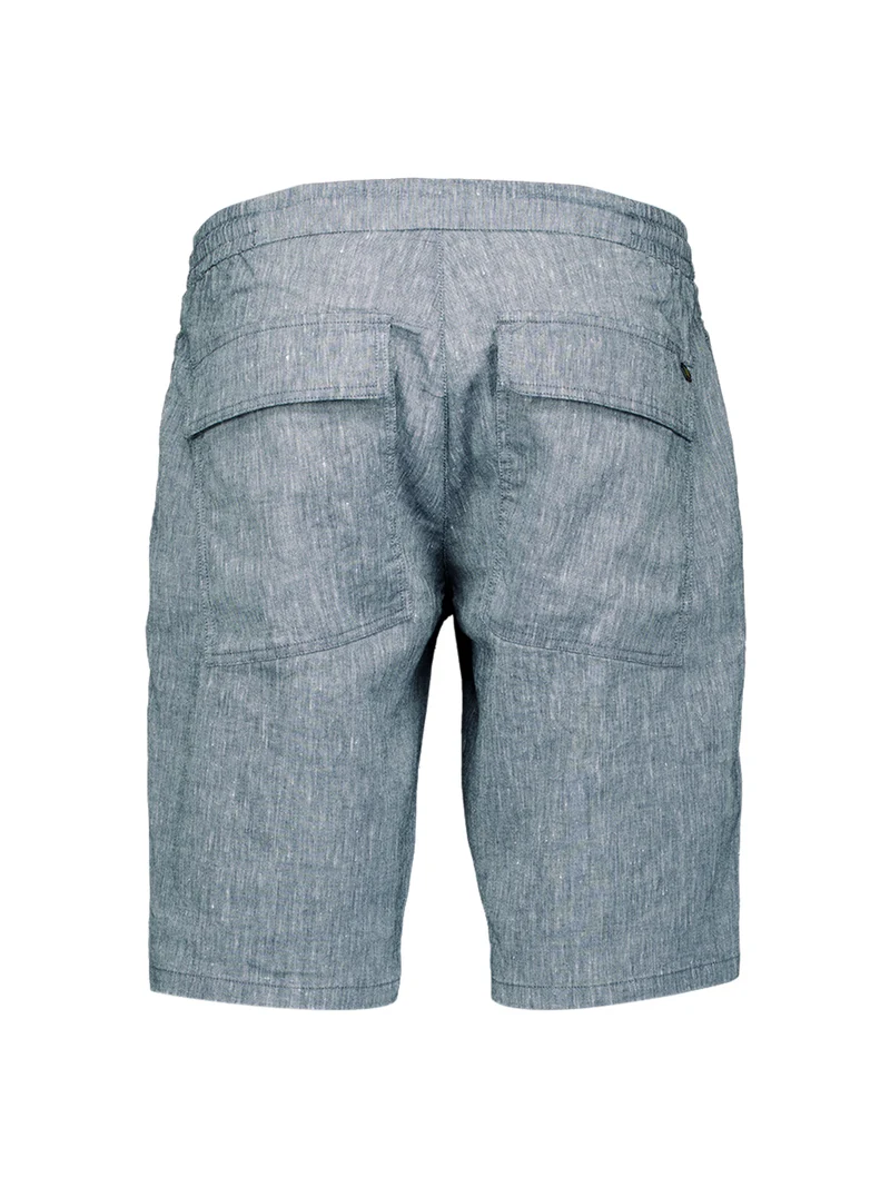 Short Chino With Linen