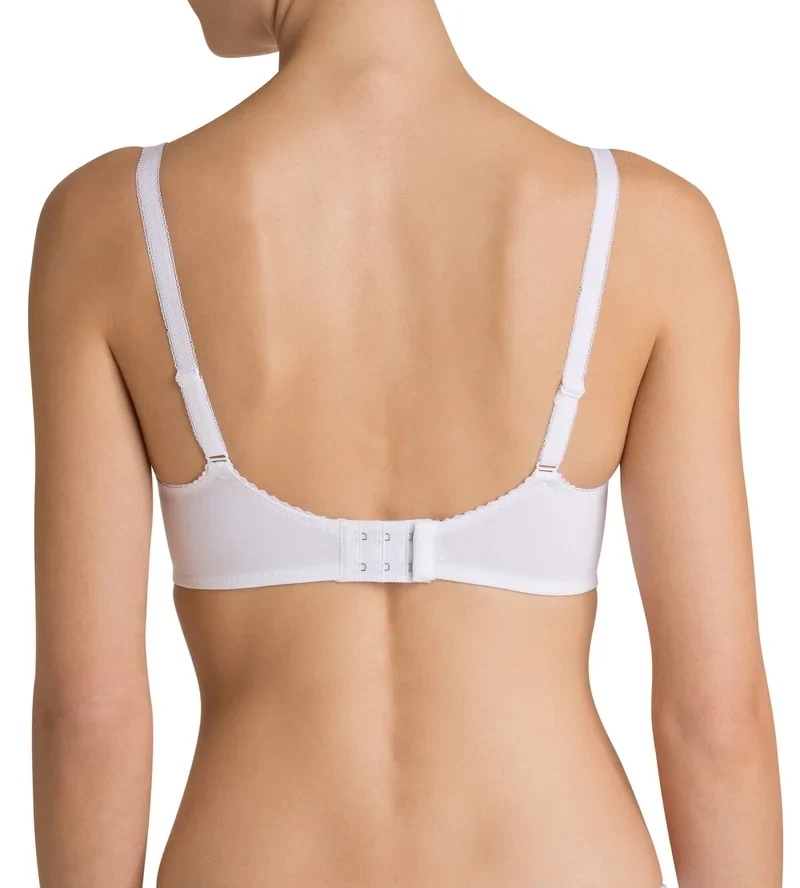 Triumph - Kabelloser Baumwoll-BH von Cotton Beauty, Weiß