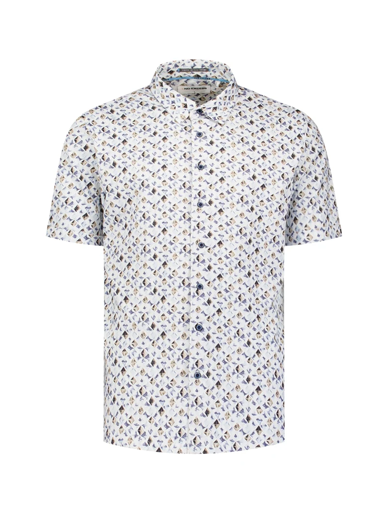 Shirt Short Sleeve Jersey Allover Printed