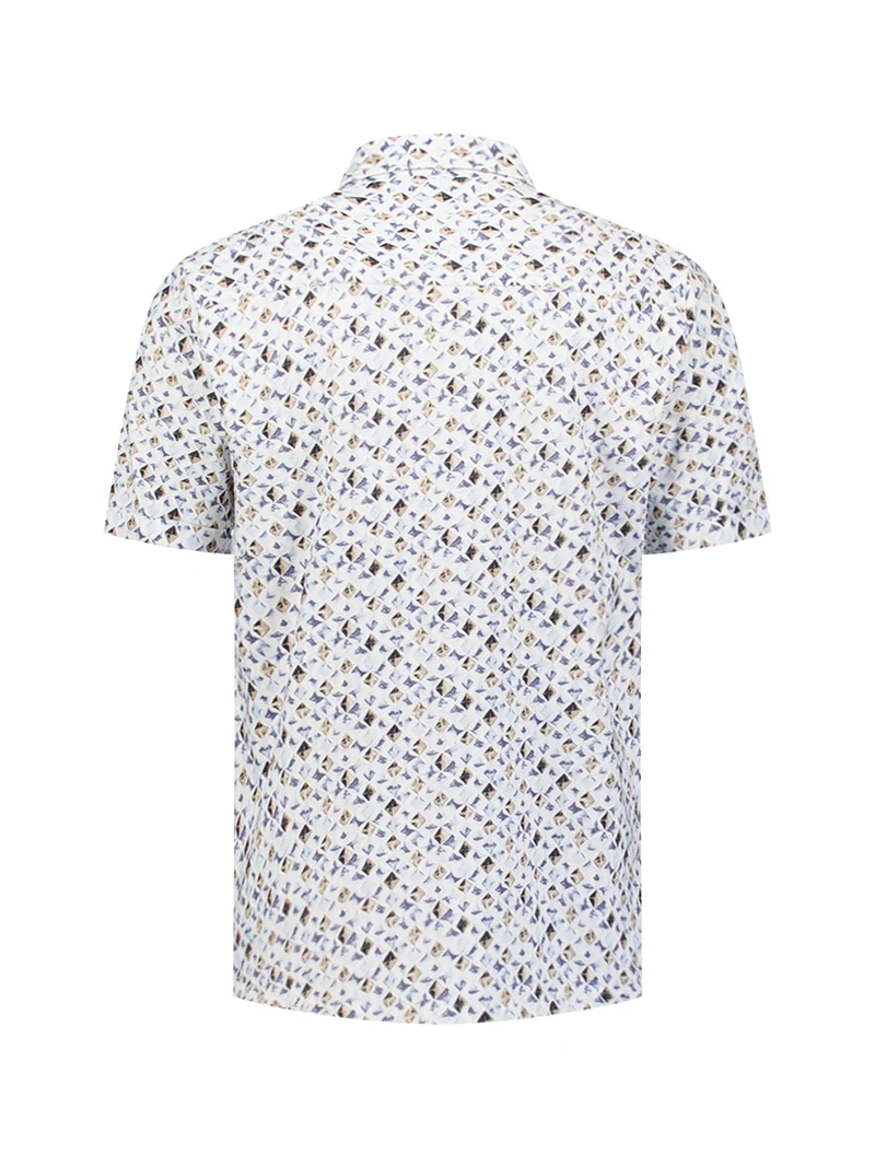 Shirt Short Sleeve Jersey Allover Printed