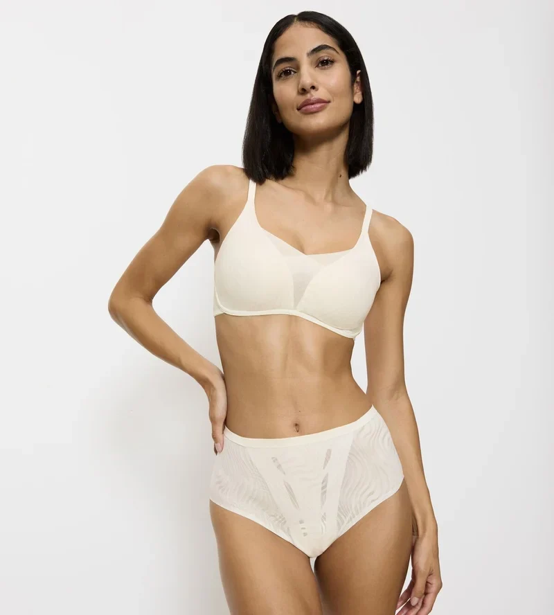 Triumph – Shape Smart Ellipse Maxi-Slip Ecru Weiß