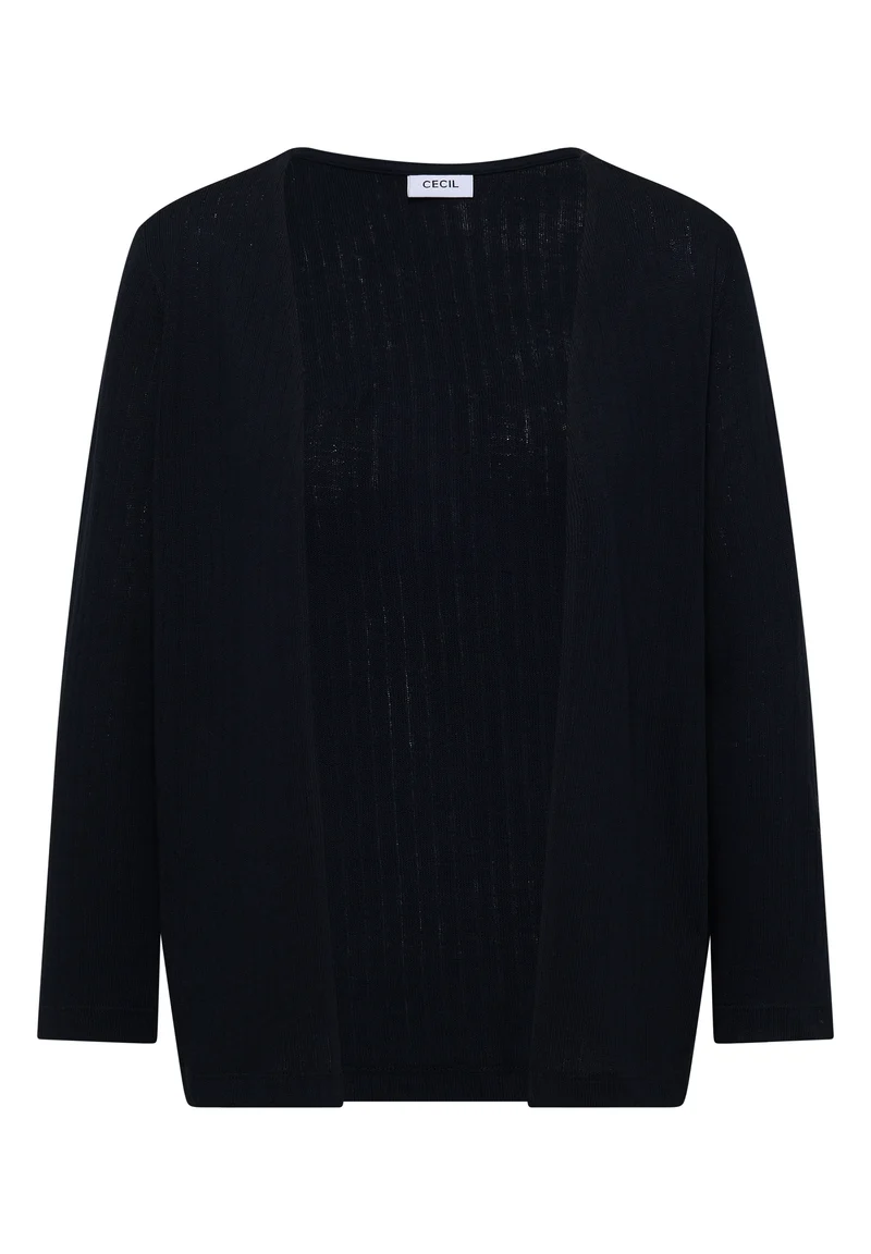 3/4-Arm Jacke in Strick-Optik