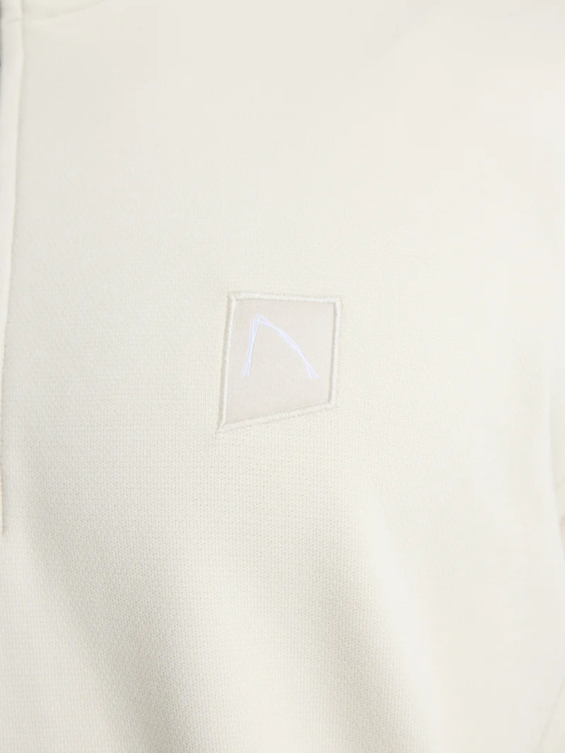 RYDER ZIP-UP, OFF WHITE