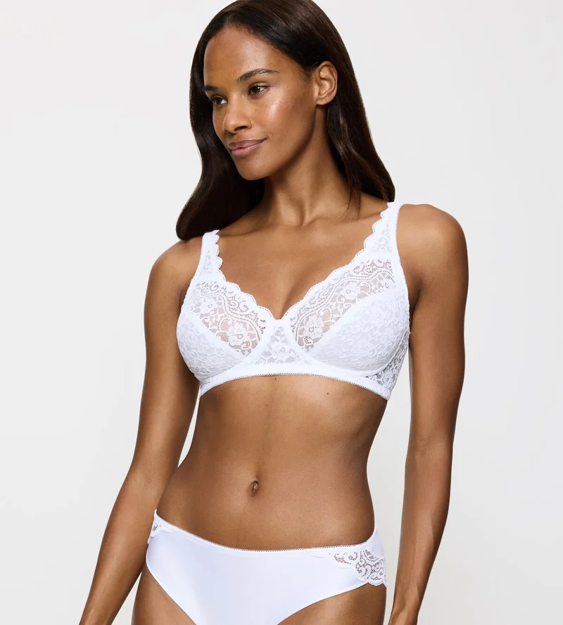 Triumph - Amourette Kabelloser Push-up-BH Weiß