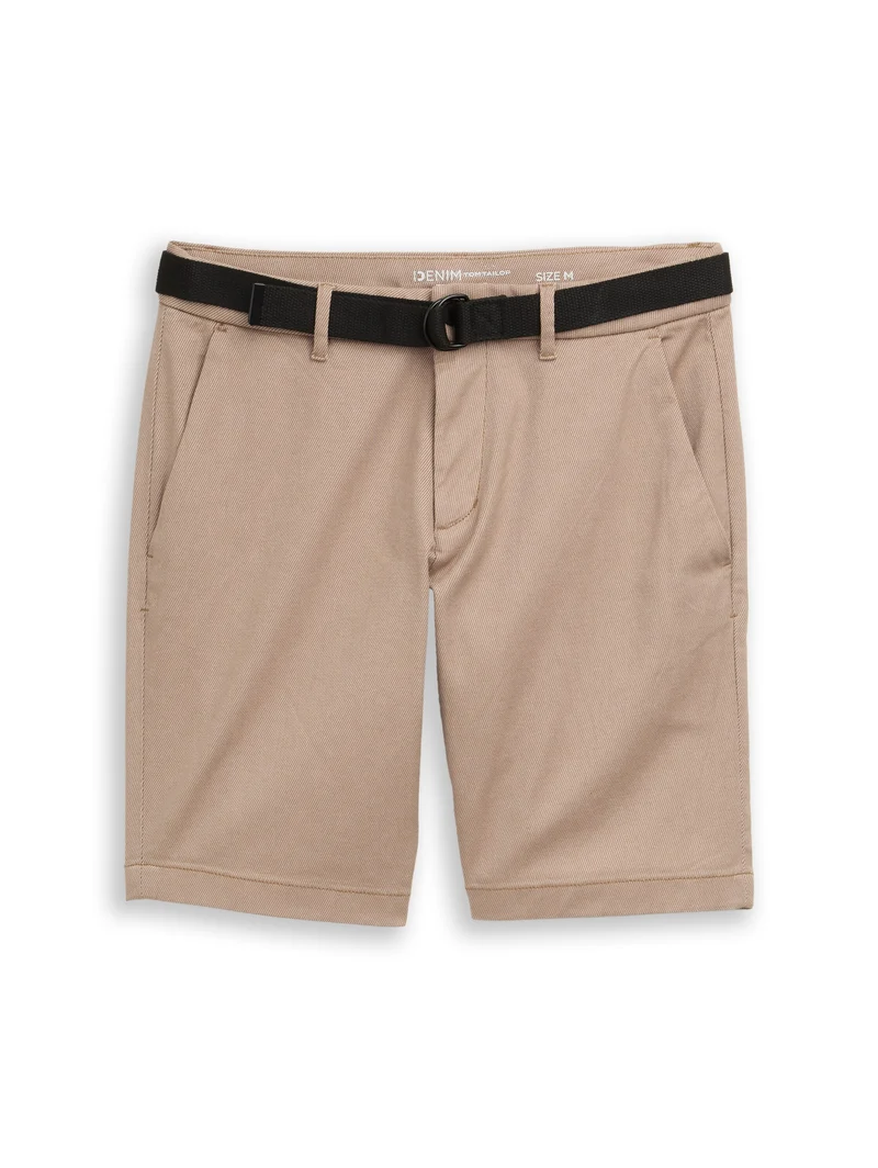 TTREGULAR Chino Shorts mit Gürtel