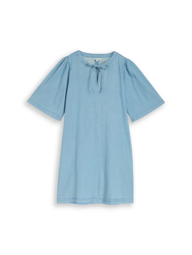 Mini-Jeanskleid mit Eingriffstaschen