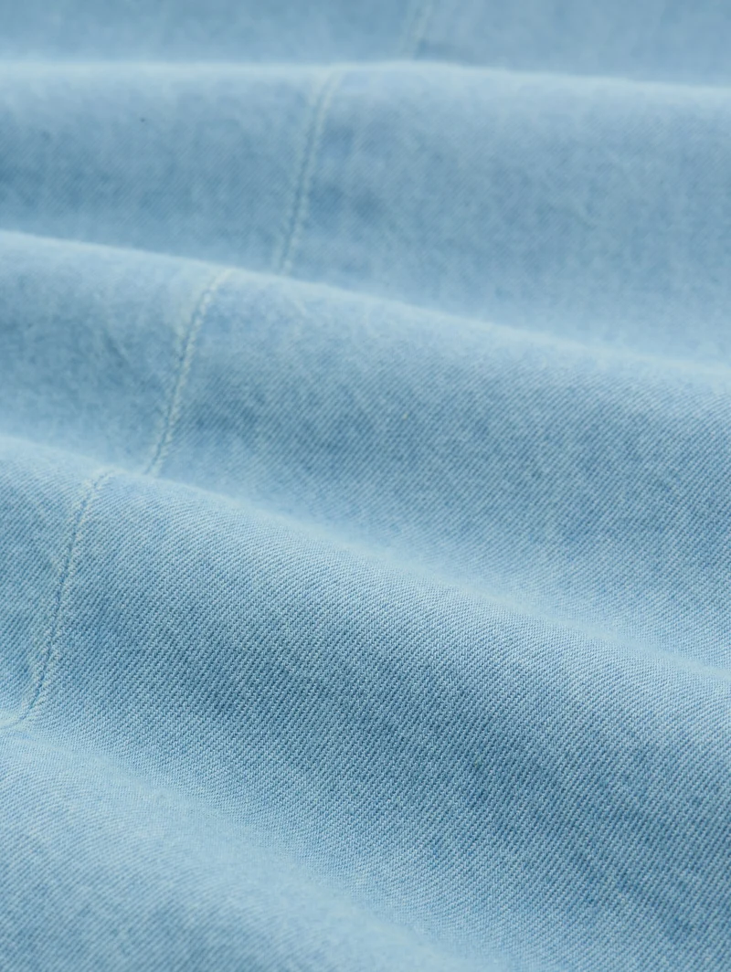 Mini-Jeanskleid mit Eingriffstaschen