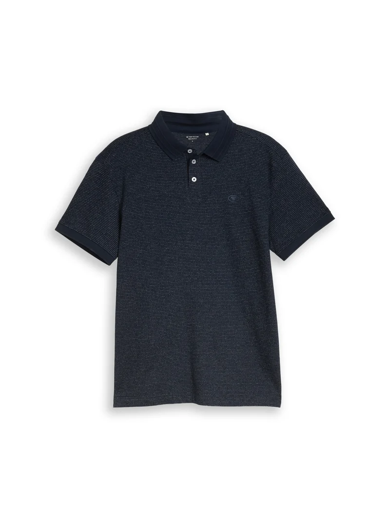 Poloshirt mit Logo-Print