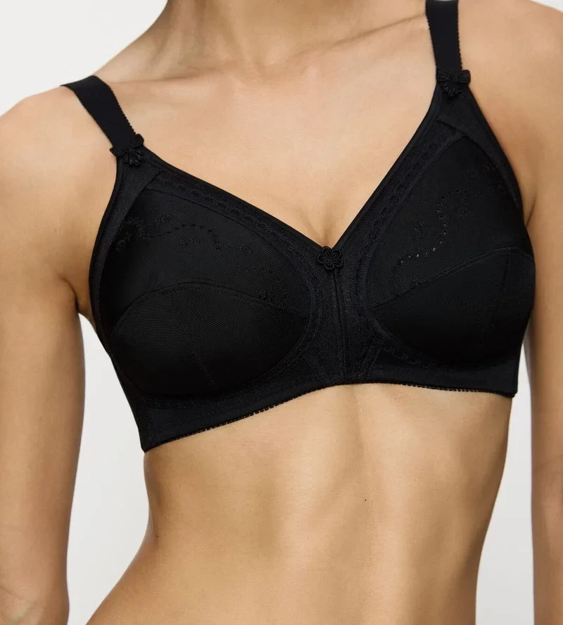 Triumph - Doreen Baumwoll-BH Schwarz