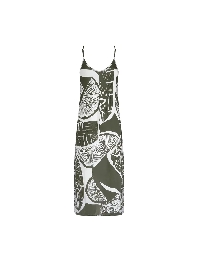 Antigel by Lise Charmel - La Miss Cocktail Maxi Dress Cocktail Kaki
