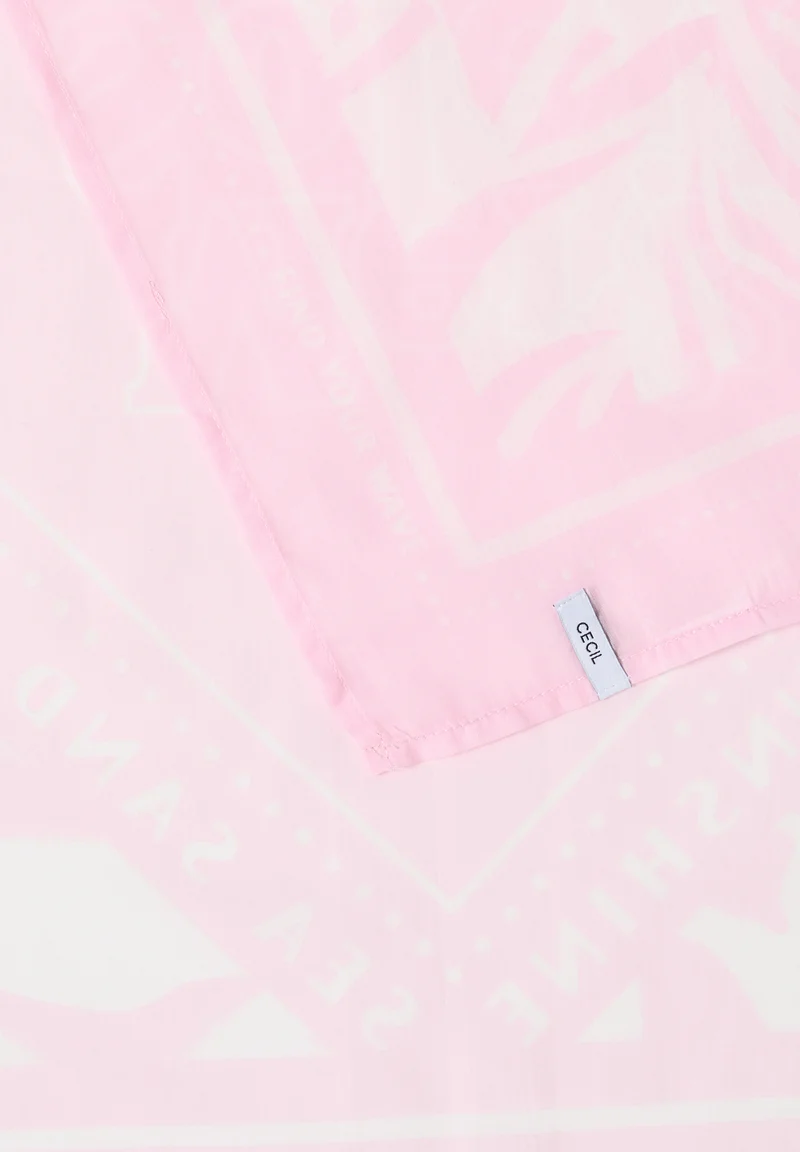 Bandana mit Print und Wording