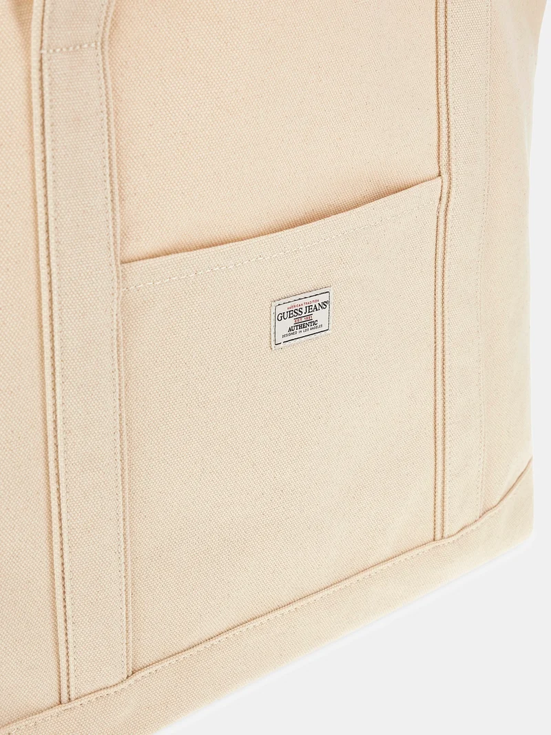 GJ BIG TOTE CANVAS BAG