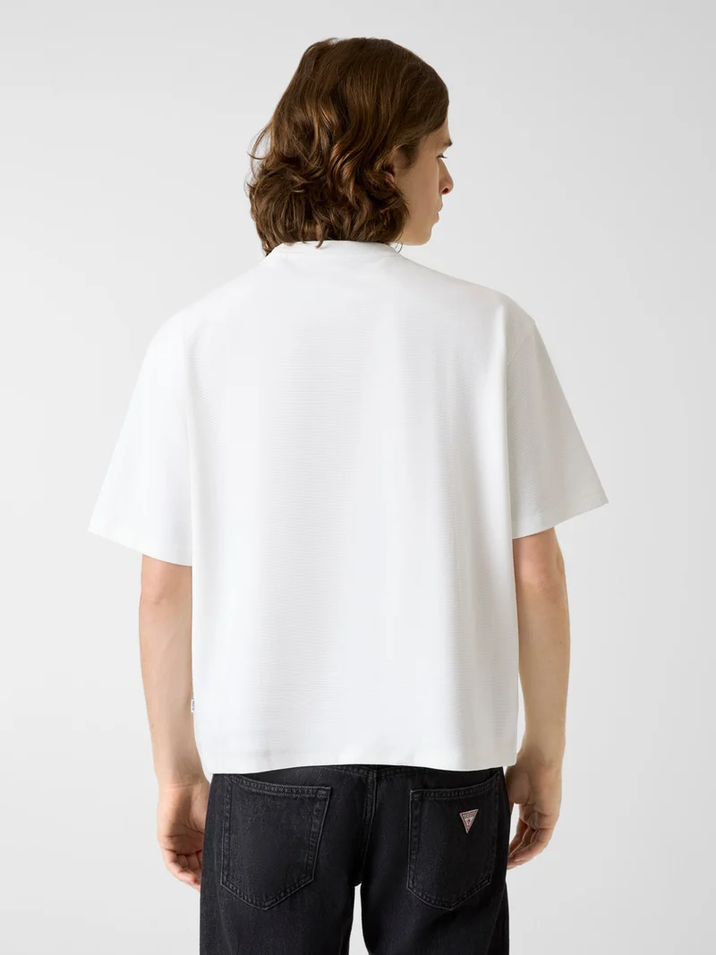 GJ SS BOXY CROPPED OTTOMAN