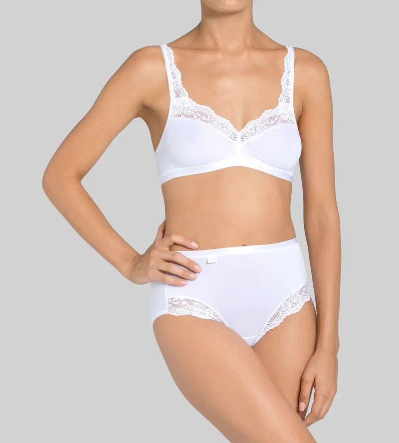 Sloggi - Romance High Waist Brief Weiß