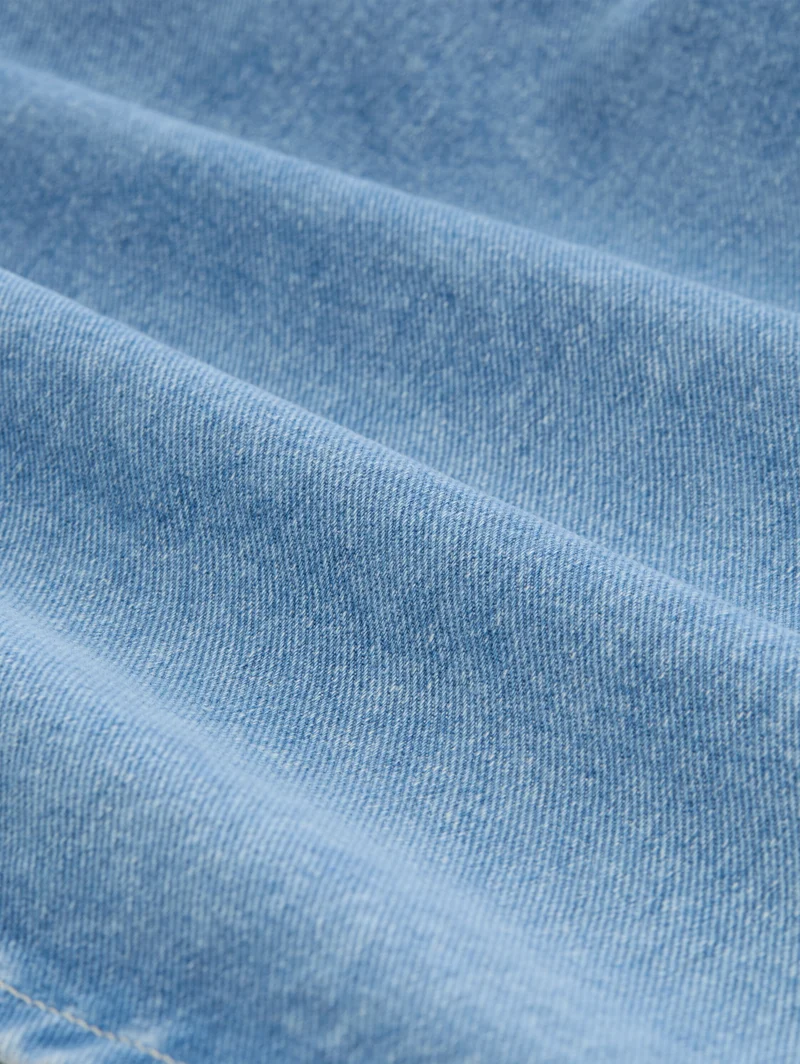 Jeans Skort in Wickel-Optik
