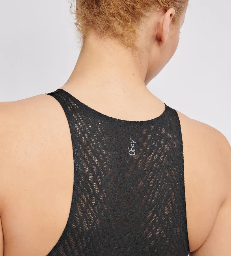 Sloggi - Zero Feel Bliss Crop Top Schwarz