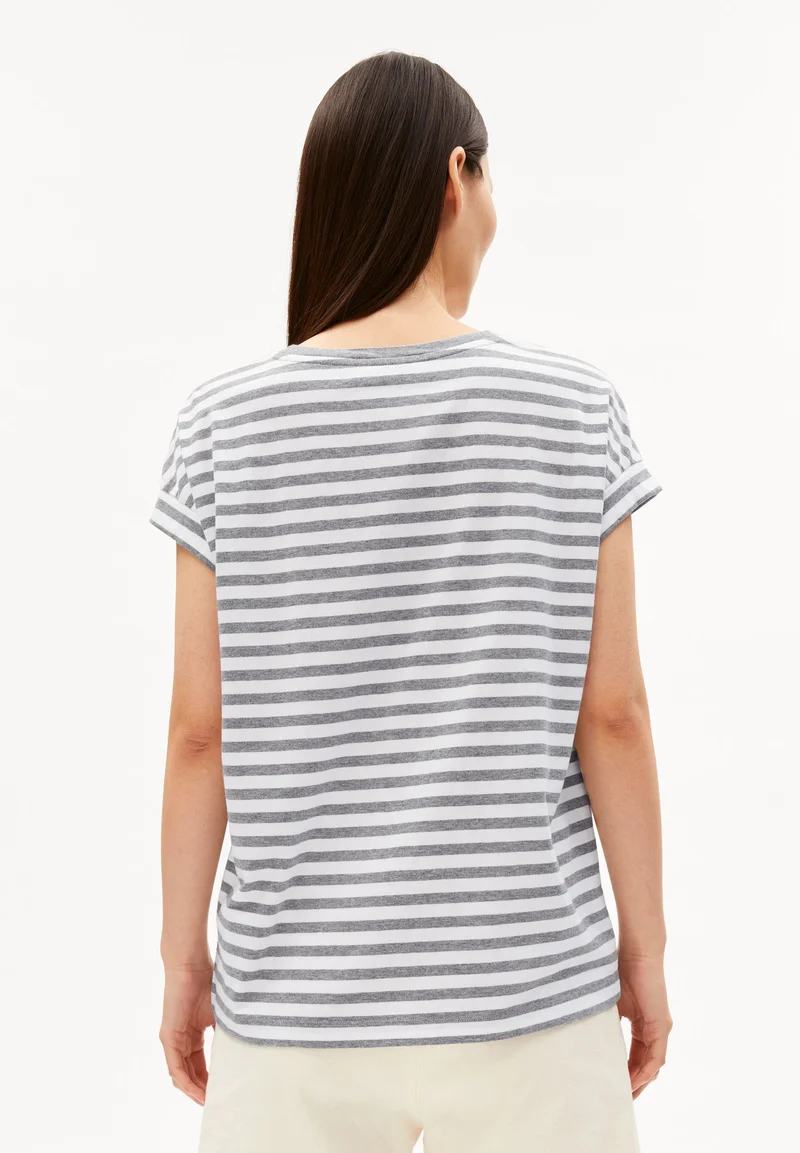 IDAARA STRIPE T-SHIRT