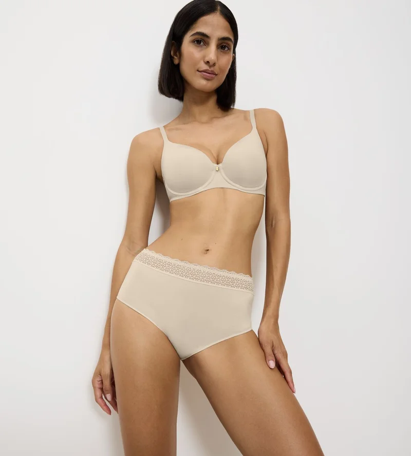 Triumph – Feel Of Modal Midi Brief Creamy Dream