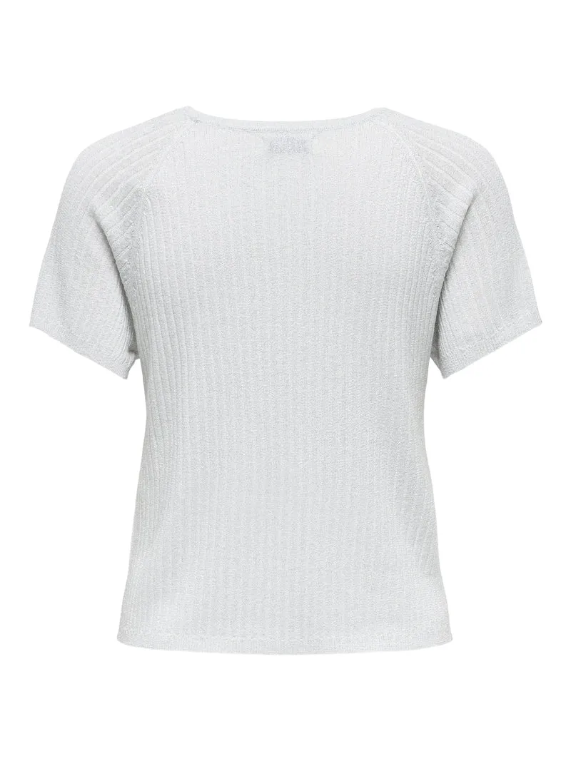 JDYBODILLA S/S GLITTER PULLOVER KNT NOOS