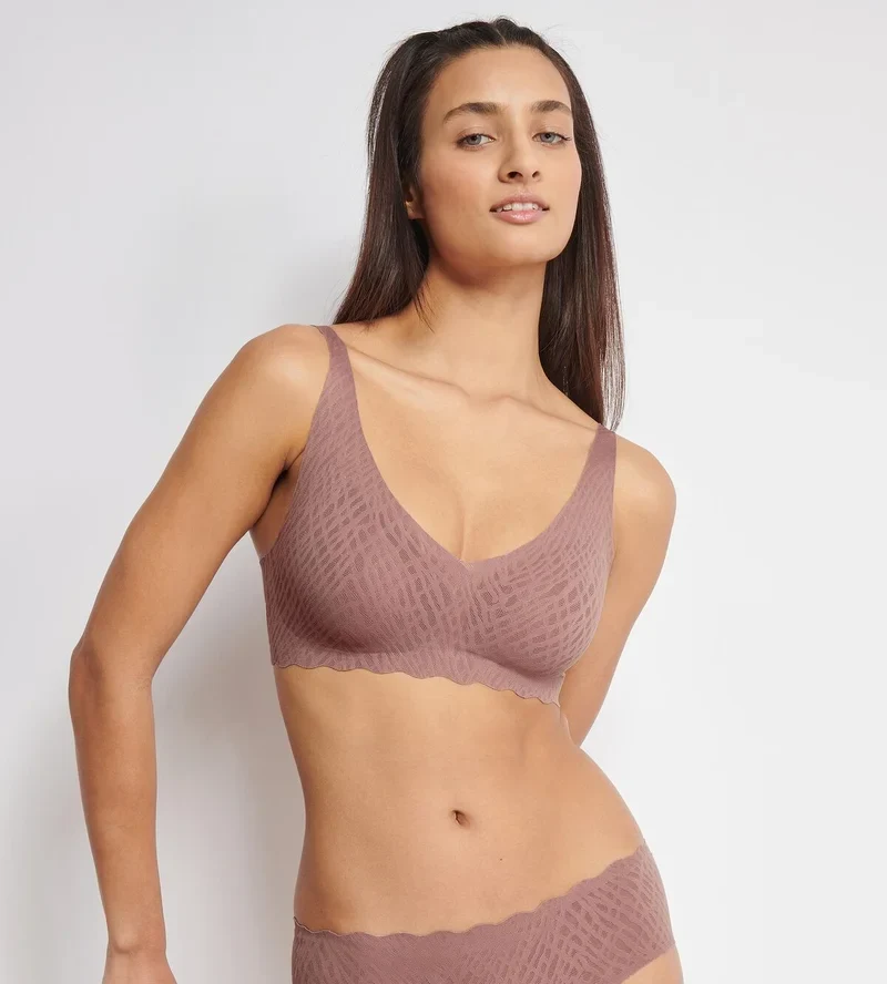 Sloggi - Zero Feel Bliss Soft Bra Kakao