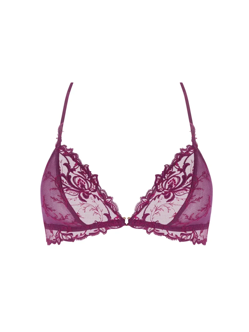 Lise Charmel – Source Beaute Wireless Triangle Bra Source Amarante