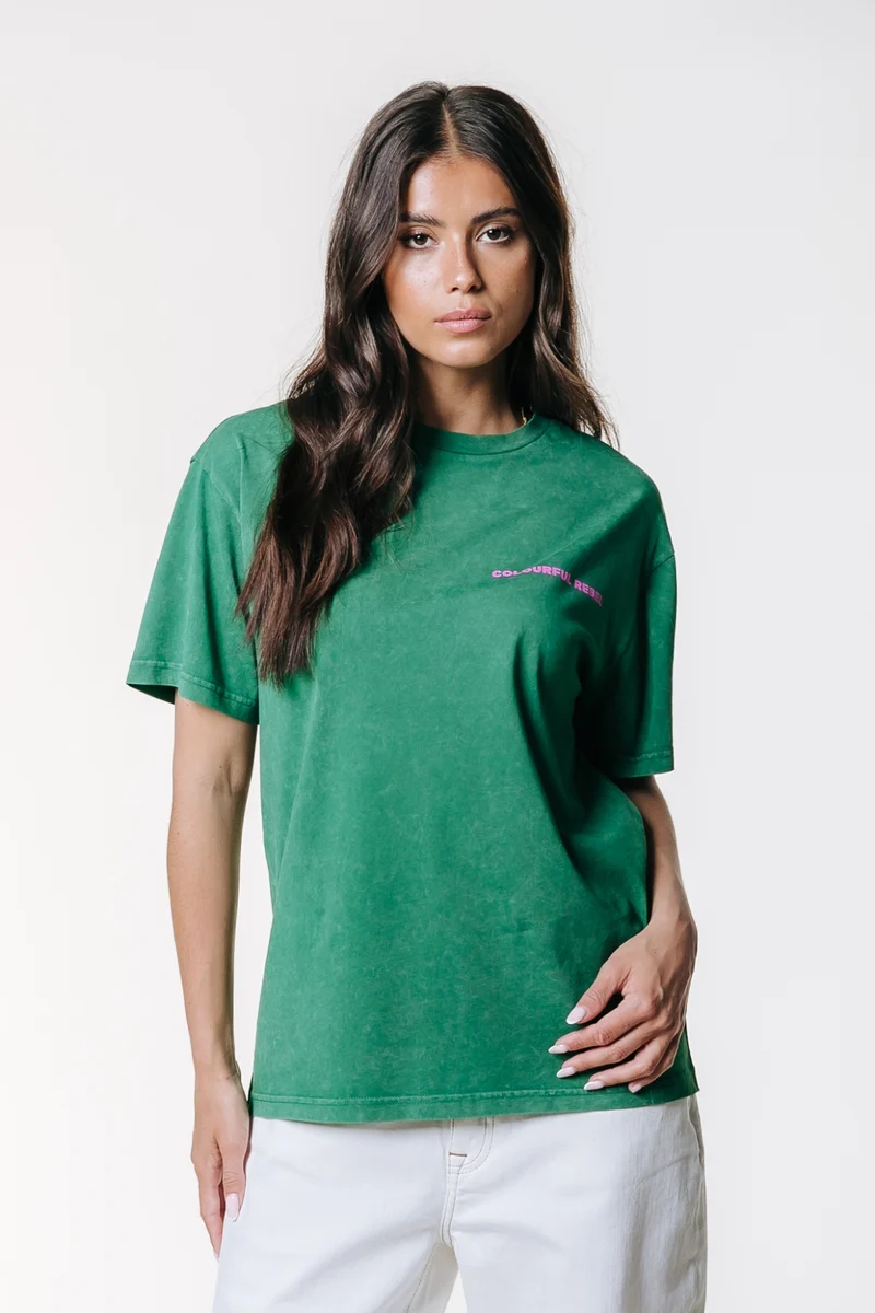 CR 76 Acid Wash Loosefit Tee