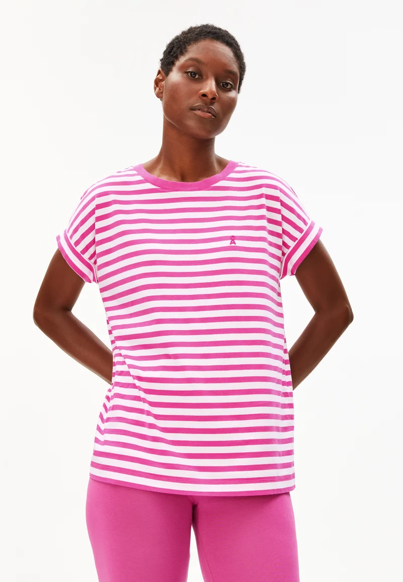 IDAARA STRIPE T-SHIRT