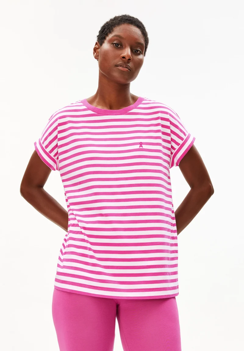 IDAARA STRIPE T-SHIRT
