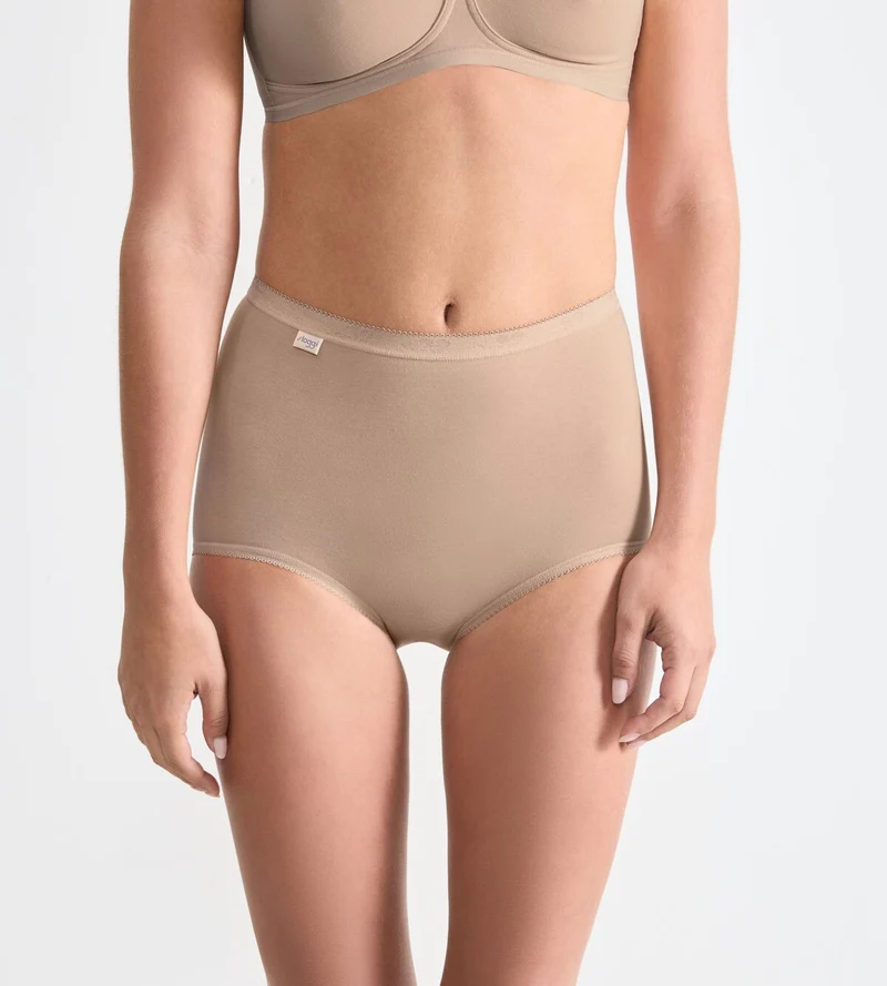 Sloggi - Basic Plus High Waist Brief 4er-Pack Hautfarben