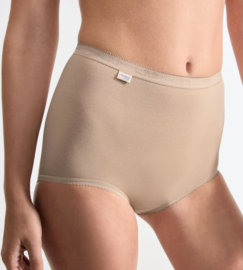 Sloggi - Basic Plus High Waist Brief 4er-Pack Hautfarben