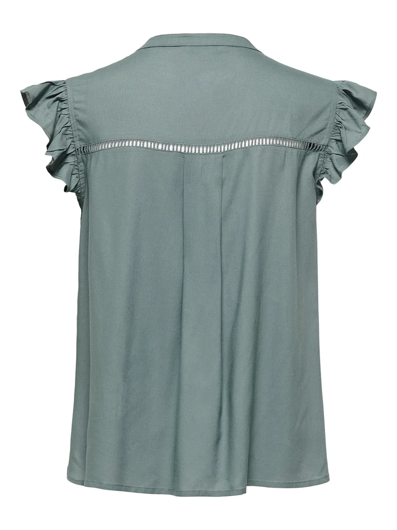 ONLROSELLA LIFE CAPSLEEVE SHIRT WVN NOOS